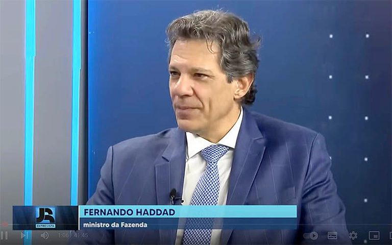 Haddad defende taxação maior para casas de apostas e critica aumento de gastos públicos