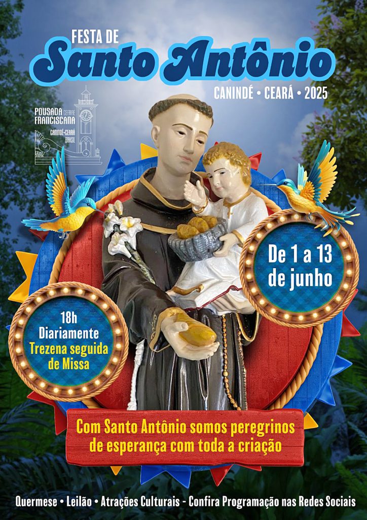 Trezena de Santo Antônio tem início em Canindé com tema ligado ao Jubileu da Esperança