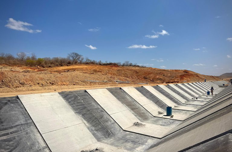 Ramal do Salgado avança e reforça segurança hídrica no Ceará
